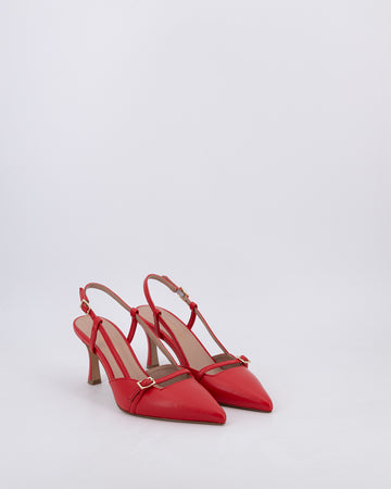 ester 21 slingback - papavero