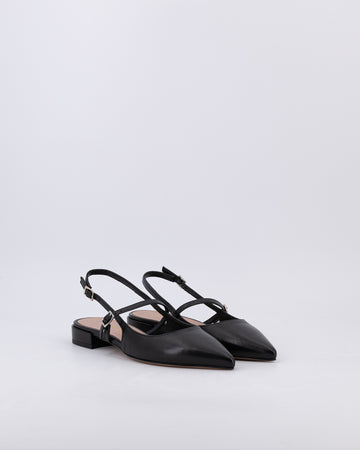 pauline 34 slingback - nero