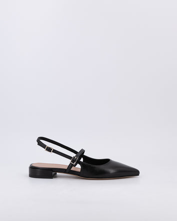 pauline 34 slingback - nero