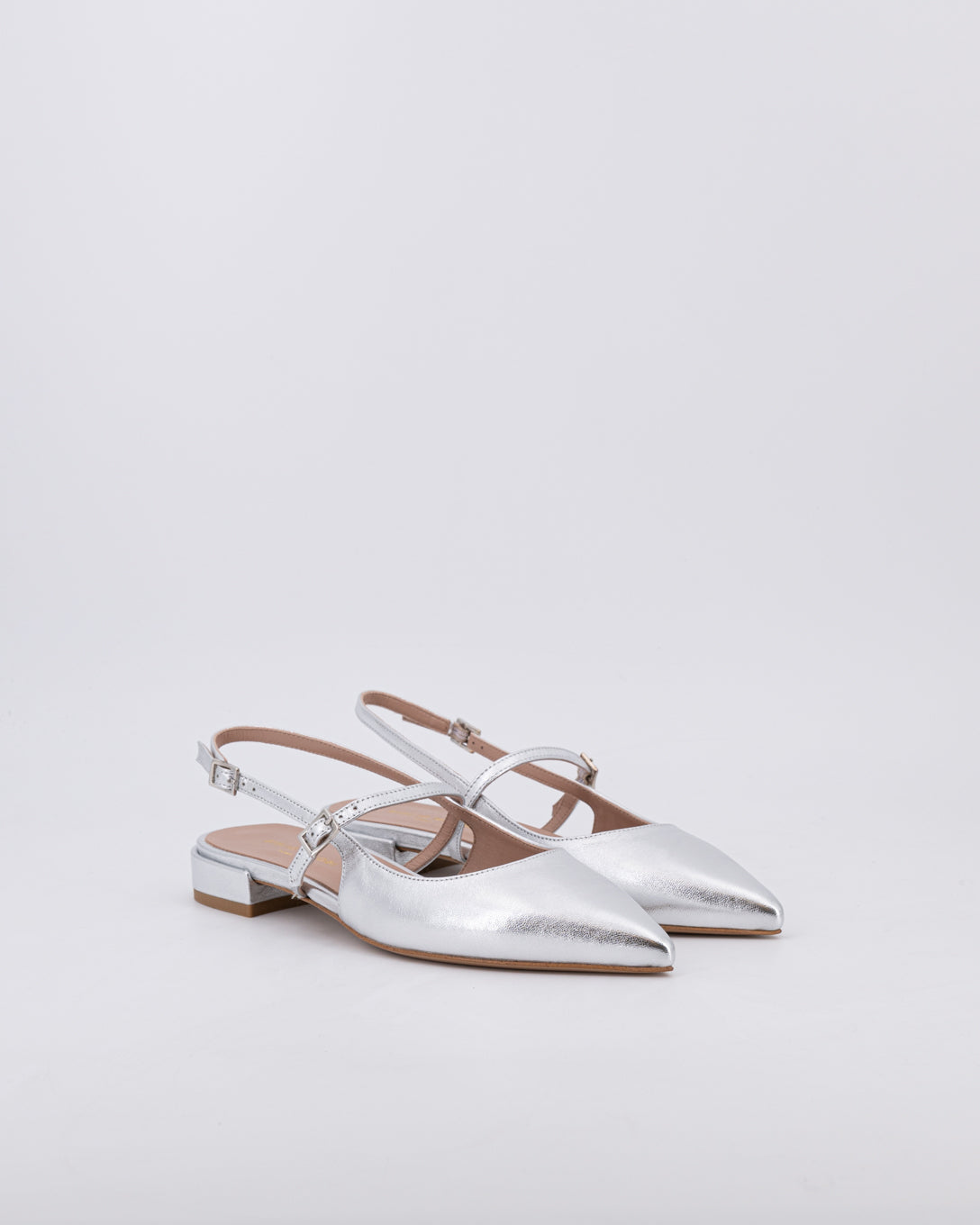 pauline 4 slingback - argento