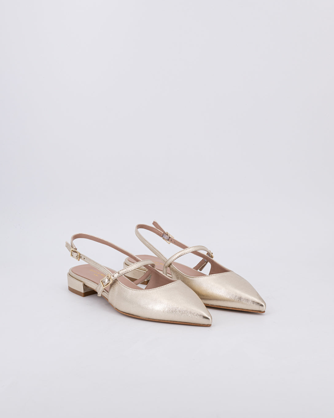 pauline 4 slingback - platino