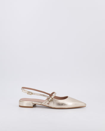 pauline 4 slingback - platino