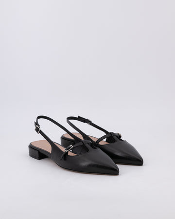 pauline 4 slingback - nero