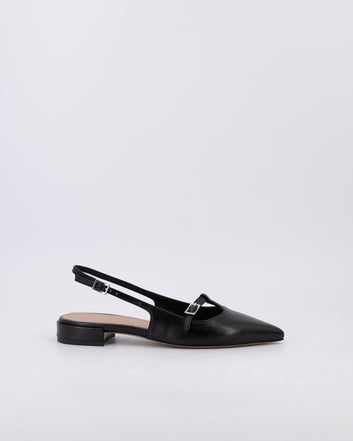 pauline 4 slingback - nero