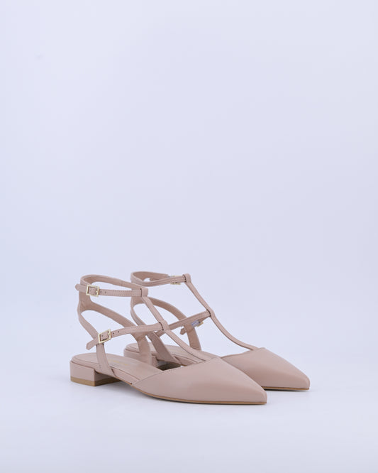 pauline 7 slingback - carne