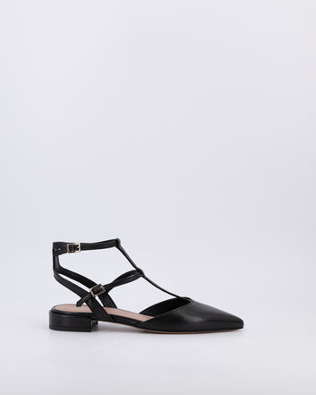 pauline 7 slingback - nero