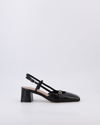 riquet 1 slingback - nero