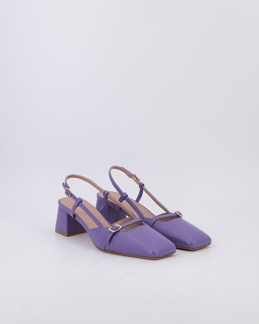 riquet 1 slingback - porpur