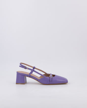 riquet 1 slingback - porpur