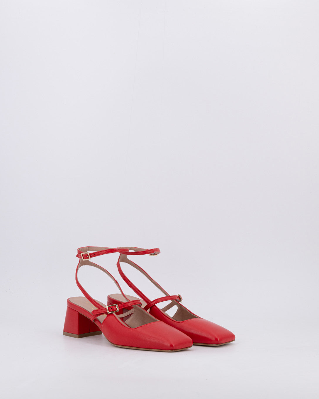 riquet 4 slingback - papavero